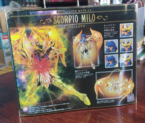 Saint Seiya Myth Cloth Ex Scorpion Milo God Cloth Jp