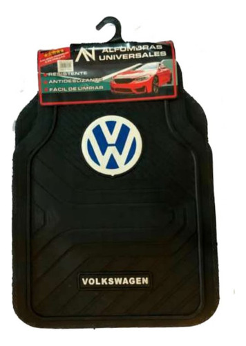 Alfombra Goma Volkswagen Juego De 5pcs/entre Pies (an23-052)