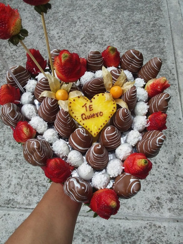 Arreglo Frutales Quito Regalo Fruta Chocolate