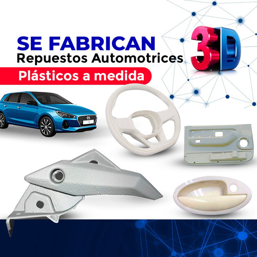 Imagen 1 de 5 de Fabricación 3d De Repuestos De Plástico Para Carros