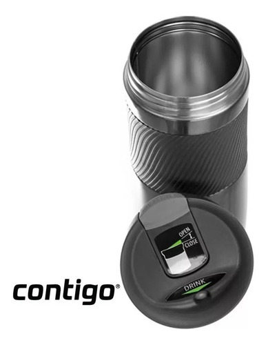 Vaso Termico Contigo Byron Acero Inoxidable Con Grip 473ml