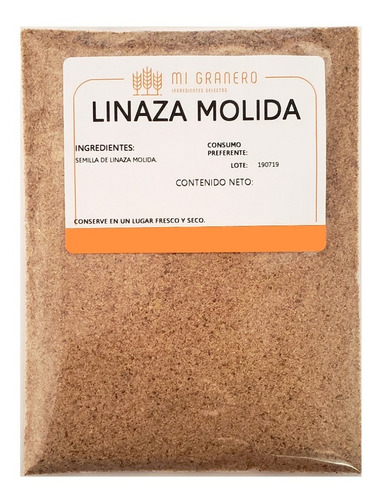 Linaza Molida A Granel 10 Kilogramos