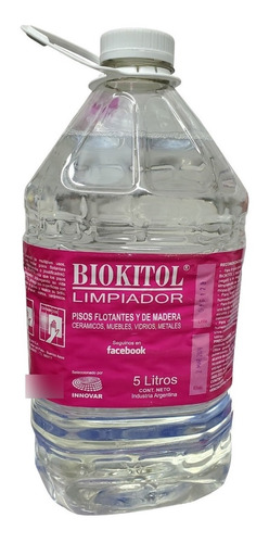  Limpiador Multiuso Pisos Flotantes Madera Biokitol X 5 Lts