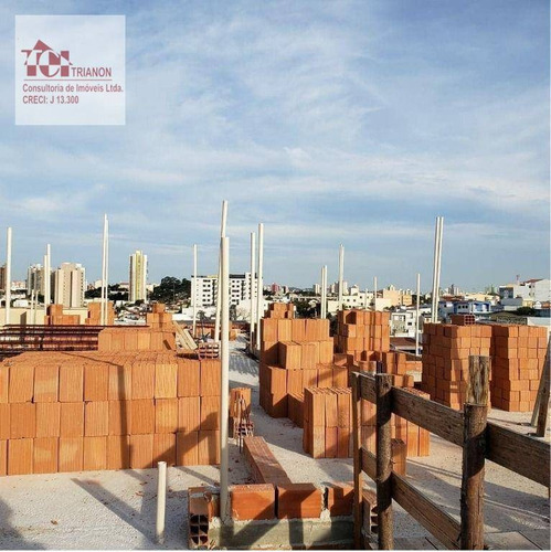 Imagem 3 de 5 de Cobertura Com 2 Dormitórios À Venda, 79 M² Por R$ 389.500,00 - Santa Maria - Santo André/sp - Co1015