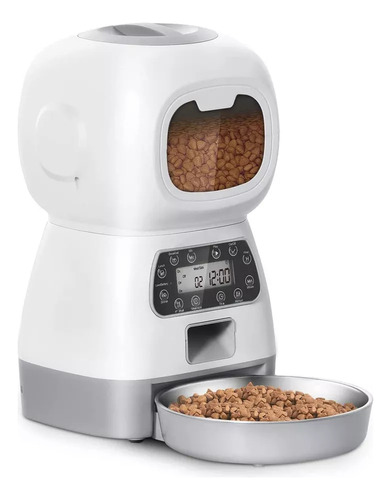 Alimentador Automático Elf Pet Feeder De 3,5 L Alimentação M