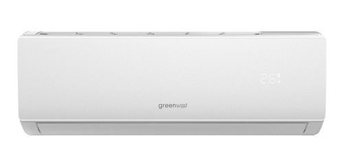 Imagen 1 de 2 de Aire acondicionado Greenwind frío/calor 24000 BTU blanco 220V - 240V GW-24XAA1