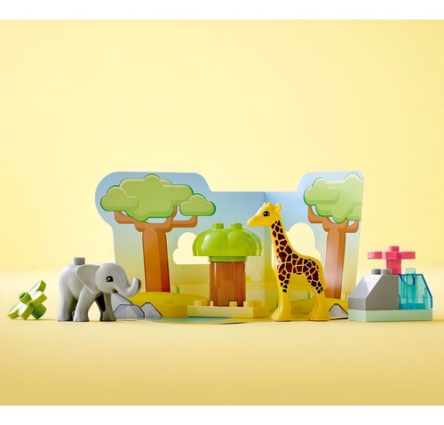 Kit De Construcción Lego Duplo Fauna Salvaje De África 10971 Cantidad De Piezas 10