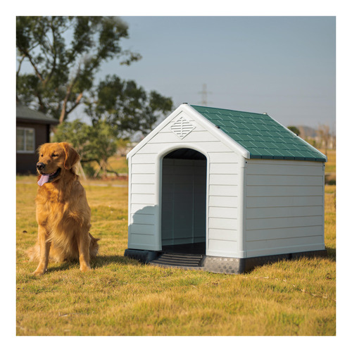 Casa Para Perro Grande Cool Pets Verde