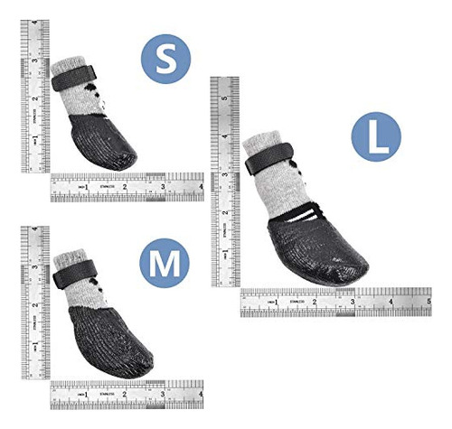 Zapatos Calcetines Para Perro Y Gato, Con Suela Ajustable, I