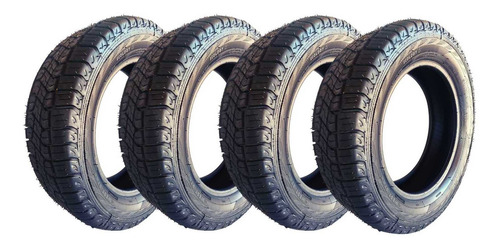 Kit 4 Pneu 205/60/16 Atr Remold Com Borracha Vipal +4 Bico