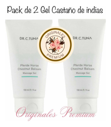 Pack 2 Gel Castaño De Indias Farmasi Dr C Tuna Envío Gratis