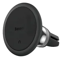 Comprar Soporte Porta Celular Magnético De Auto Rejilla Ventilación Color Negro