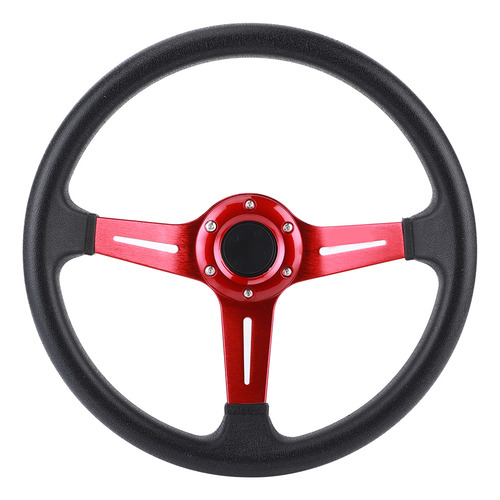 Volante De Cuero Sintético Universal Modificado Para Automóv