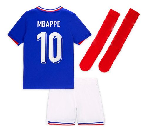 Uniforme Seleccion Francia Mbappe 10 O Personalizado Adulto