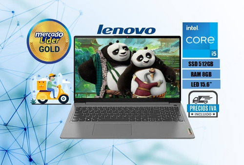 Imagen 1 de 9 de Portátil Lenovo Core I5-11va Ssd 512gb/ram 8gb/led 15.6 /i7