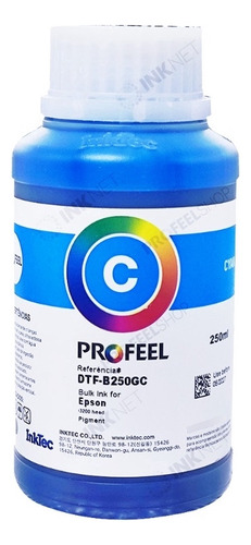 Tinta Dtf Inktec 250ml P/ Eps Dx5 Dx7 L805 L810 L8050 L1800