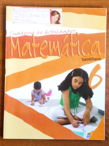 Matemática 6 Cuaderno De Actividades / Santillana