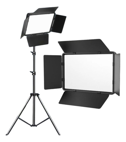 Painel De Led Square 10 Polegadas Com Tripé 2m + Controle