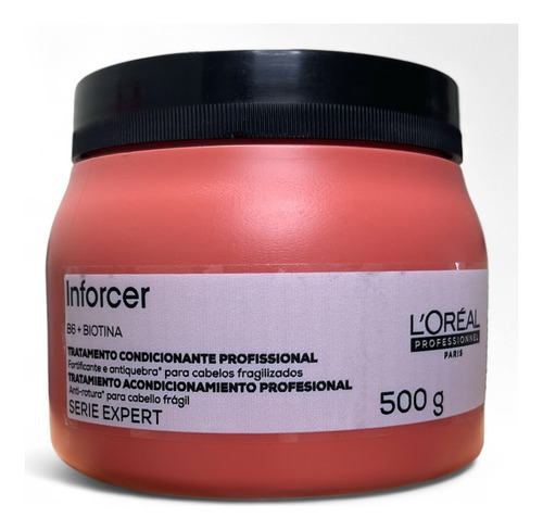 Máscara Loreal Inforcer 500 Gr