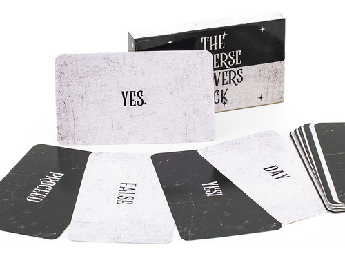 Juego De Cartas Con Palabras Con Mensajes The Universe Answe