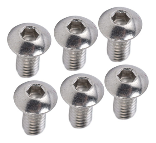 100 Pcs M4 Button Head Zocalo Screw Galvanized Steel Kit