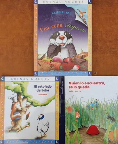 Lote X8 Colección Buenas Noches Keiko Kasza | Envío gratis Lote X8 Colección Buenas Noches Keiko Kasza | Envío gratis