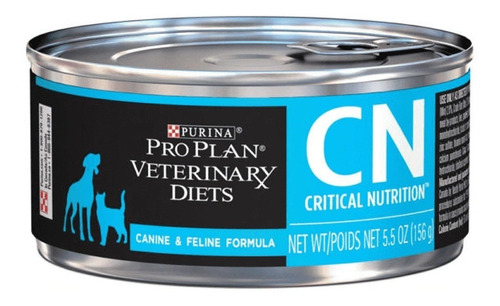 Alimento Pro Plan Veterinary Diets Convalescence para perro/gato adulto todos los tamaños sabor mix en lata de 156g