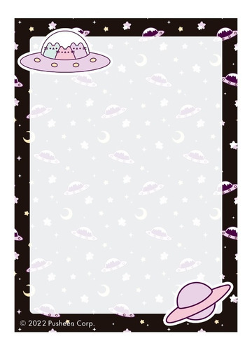 Planner Imantado Pastel Aliens Pusheen The Cat Planificador