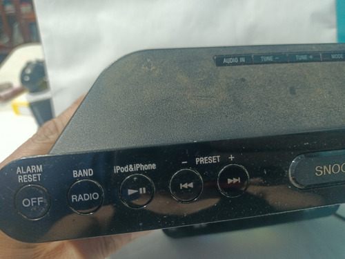 Radio Sony Dream Machine Con Detalle Leer Descripción Negro (Usado)