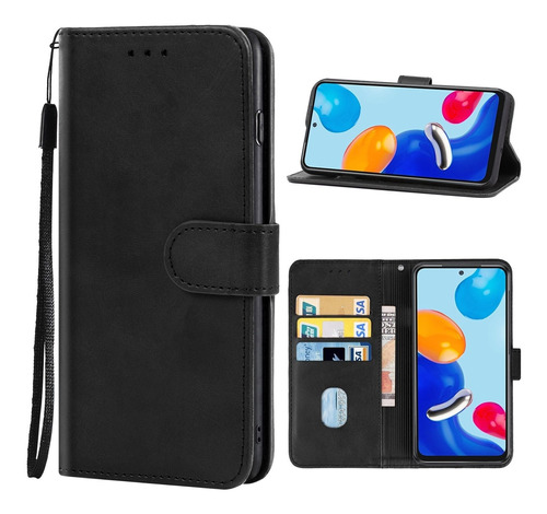 Funda De Teléfono Pu Para Xiaomi Redmi Note 11 Global