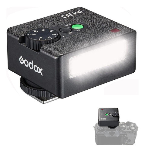 Flash De Zapata P/cámara Godox Im30 Mini Portátil Universal