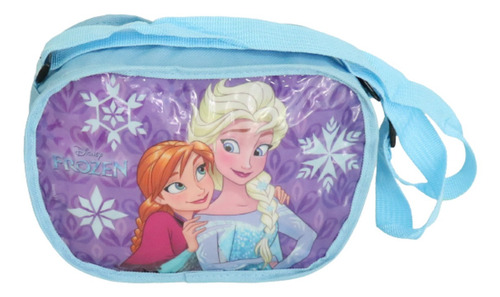 Imagem 4 de 5 de Bolsa Infantil Para Passeio Bolsinha Tiracolo Frozen Linda