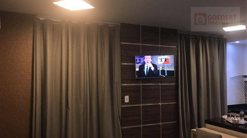 Studio Com 1 Dormitório À Venda, 38 M² Por R$ 300.000,00 - Vila Augusta - Guarulhos/sp - St0011