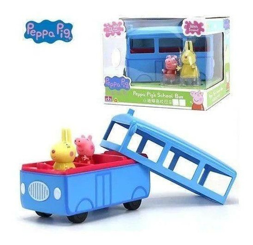 Ônibus Escolar Da Peppa Com Som - Peppa Pig - Sunny 2305