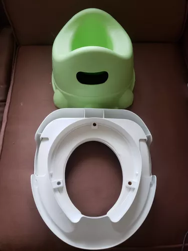 TOSSIG Asiento de inodoro, blanco, verde - IKEA