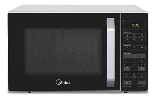 Micro-ondas 27l Branco E Preto Midea Led Mxsa27p1 110V