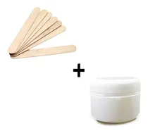Comprar Vaselina Sólida 60g + 20 Bajalenguas Insumos Tattoo Tatuaje