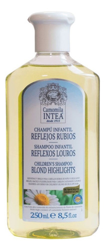 Shampoo Infantil Camomila Reflexos Louros Intea 250ml