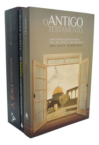 Combo Antigo Testamento 3 Obras, De Diversos Cooperadores. Editorial Ebenezer / Hagnos En Português