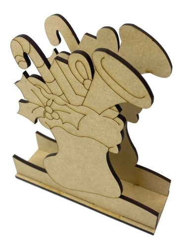 24 Pzas Servilleteros Navideños Bota Navidad Art1288