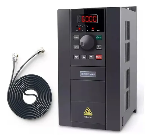 comprar Variador De Frecuencia 5hp 4kw Vfd Bifasico A Trifasico 220v