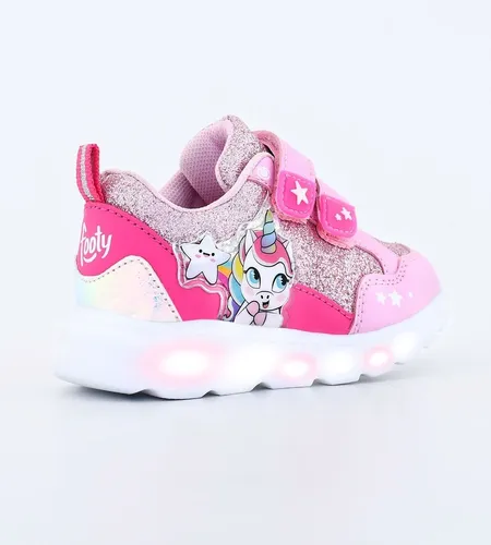 Zapatillas unicornio con luces new arrivals