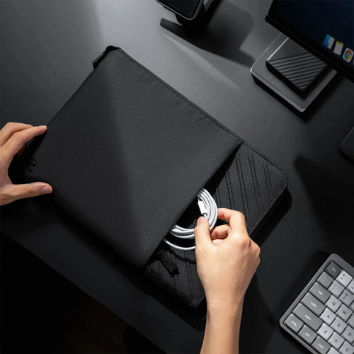 Funda Voyage A10 Para Macbook Air/pro 13 Impermeable Negro