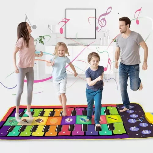 música piano,música infantil com teclado chão | jogo toque música para casa  para meninos e meninas com mais 3 anos Jiahua