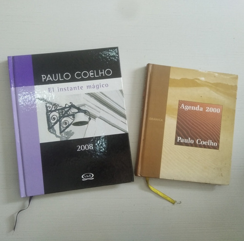 Agendas De Paulo Coelho Ano 2000 Y 2008, Usadas