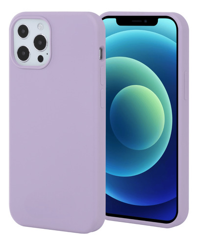 Funda Case Para iPhone 13 Pro Soft Feeling Antishock Lila