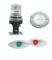Comprar Luz De Navegación X 3 Combo Proa Popa Fondeo Lanchas Náutica