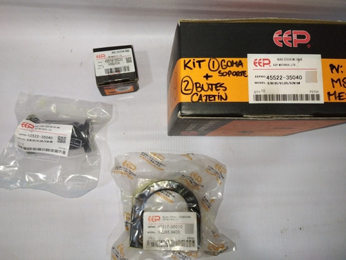 Kit Bujes Y Soporte Cajetin Toyota Meru Todas