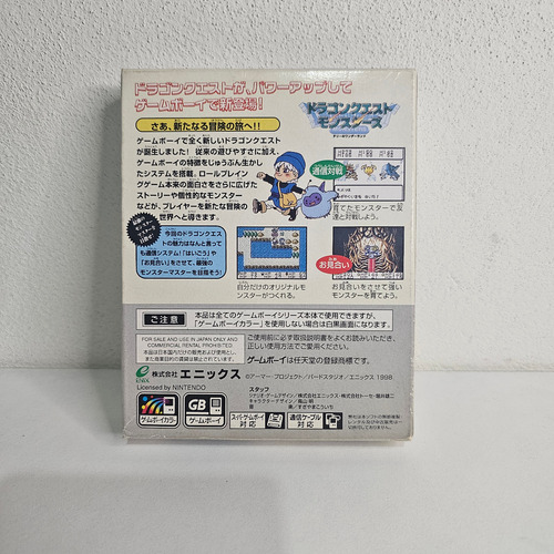 Dragon Quest Monsters - Juego Original Gbc (Usado)