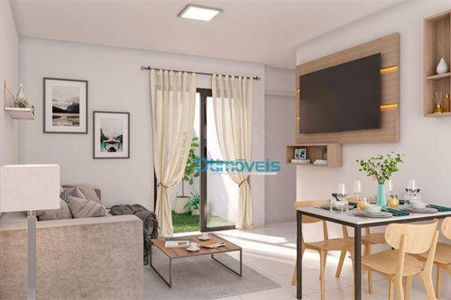 Imagem 2 de 8 de Apartamento Garden À Venda, 53 M² Por R$ 153.237,00 - Estados - Fazenda Rio Grande/pr - Gd0181